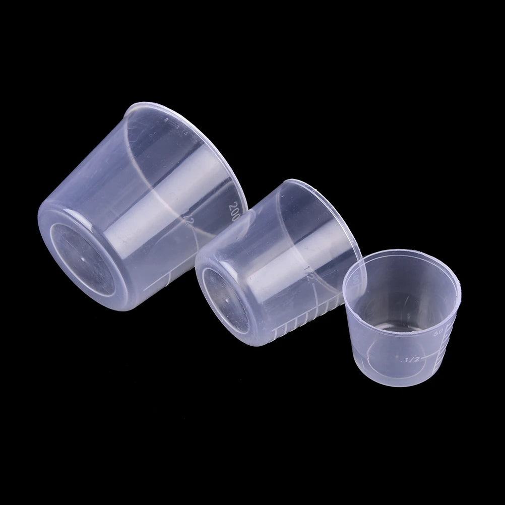 3PCS/Set 200ml 100ml 50ml Measuring Cup Beakers Kitchen Tools
