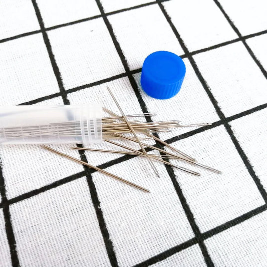 20/100PCS Large-Eye Blunt Point Tapestry Needles Hand Sewing Round Embroidery Silvery Needle DIY Apparel Sewing