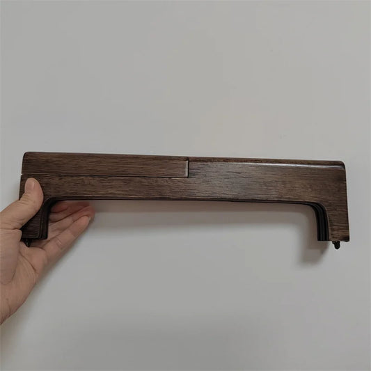 Big Size Two Color Black Or Special Wood Material Obag Handbag