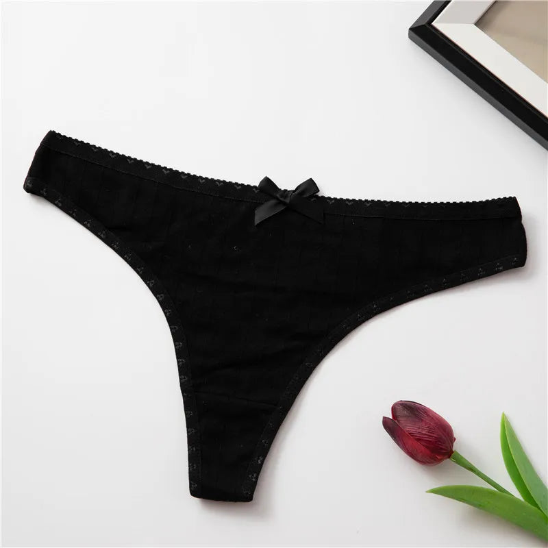 Soft Breathable T-back Women's Panties