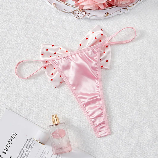 Women Underwear Japanese Panties Cute Big Bow
