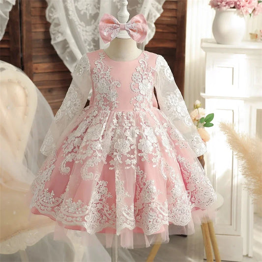 Baby Girl 1st Birthday Dress