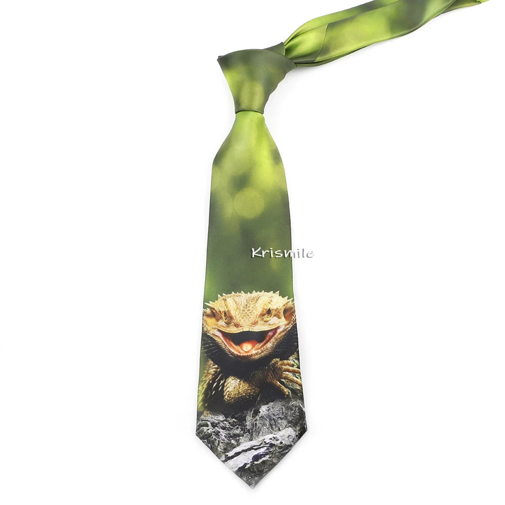 Men's Vintage Imitation Silk Ties 8cm