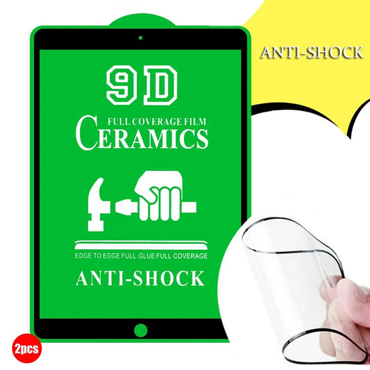 2pcs Screen Protector for Apple iPad 5 6 7 8 9 10 Air 1 2 3 4 Pro Mini 11 12.9 inch