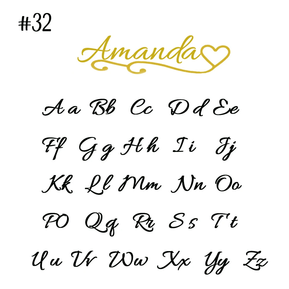 Tie Clips Custom Name Stainless Steel Tie Pins