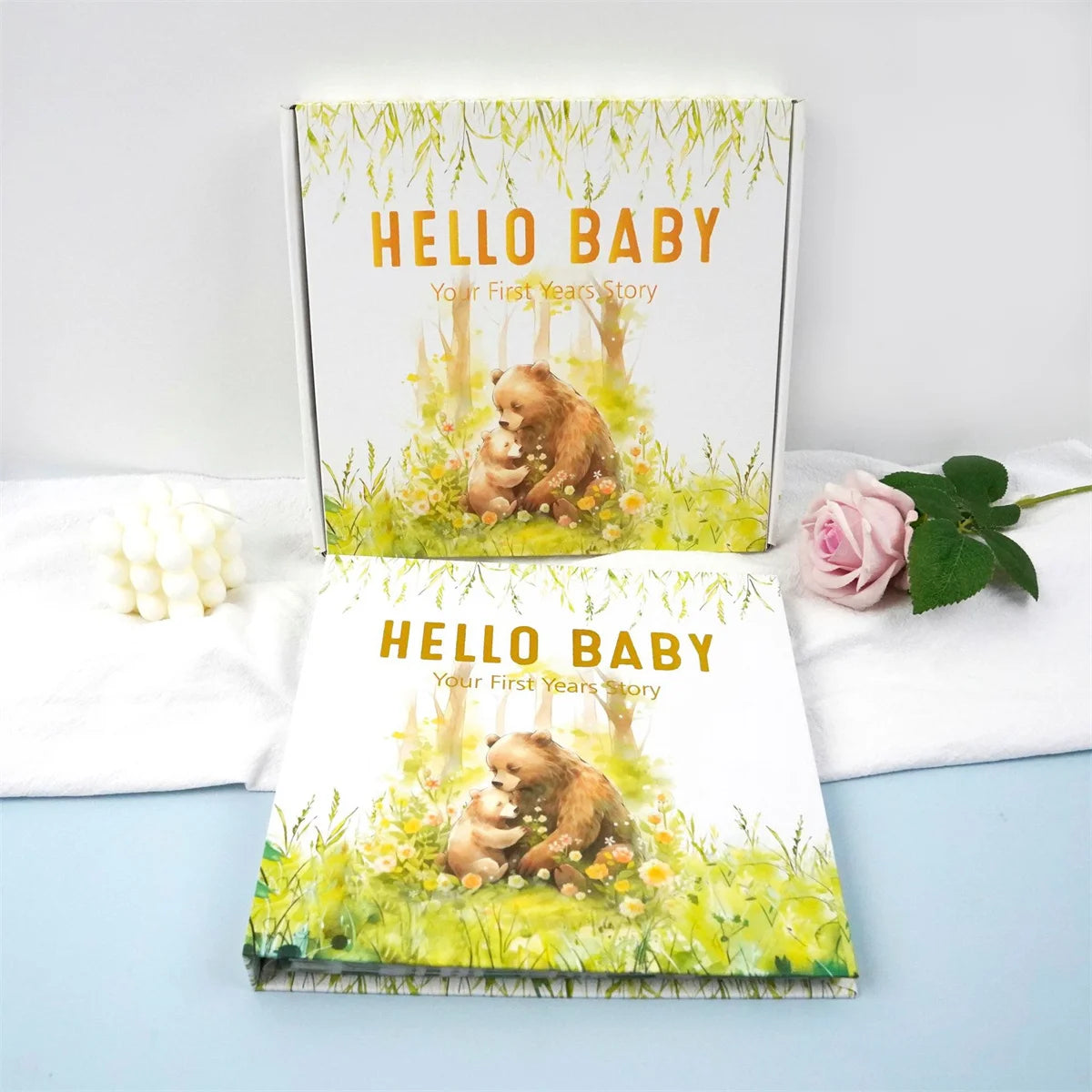 Baby Memory Book Baby Book Keepsake First 5 Years Record