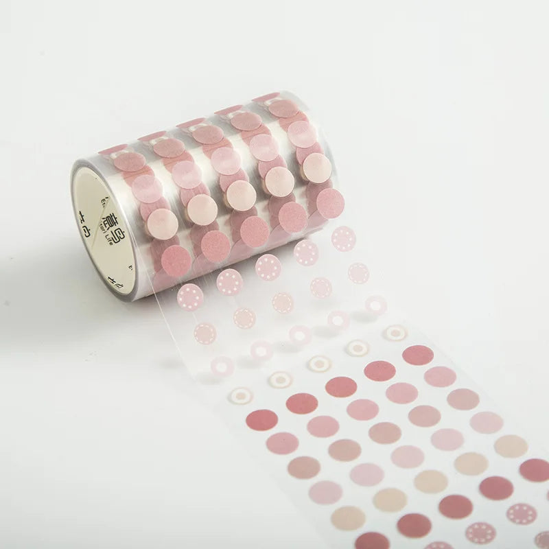 1 Roll PET Washi Tape Salt Series Student DIY Stationery Decoration Stickers