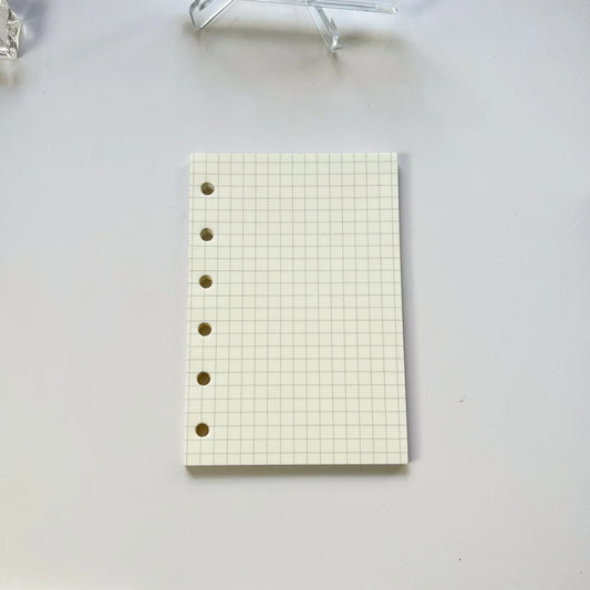 45 Sheets 6 Holes Memo Pads, Loose Leaf Index Papgs, Stationery Supplies