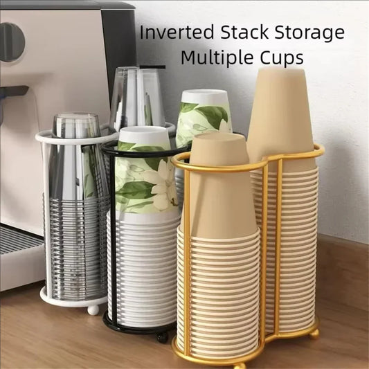 Metal Disposable Cup Storage Holder