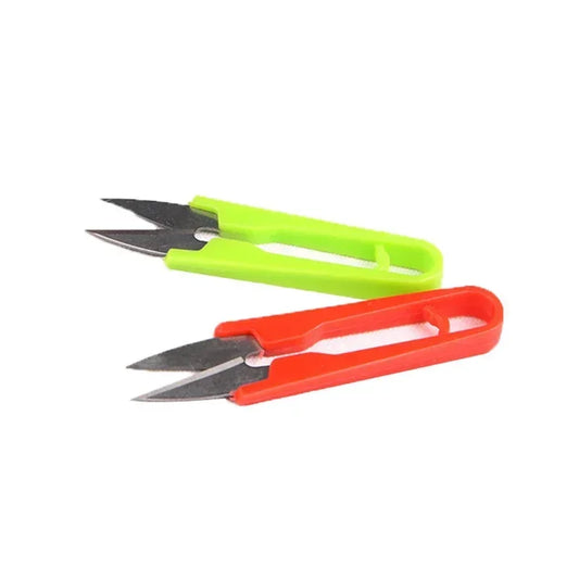 U-Shape Sewing Scissors Stainless Steel Clippers for Yarn Embroidery Tailoring