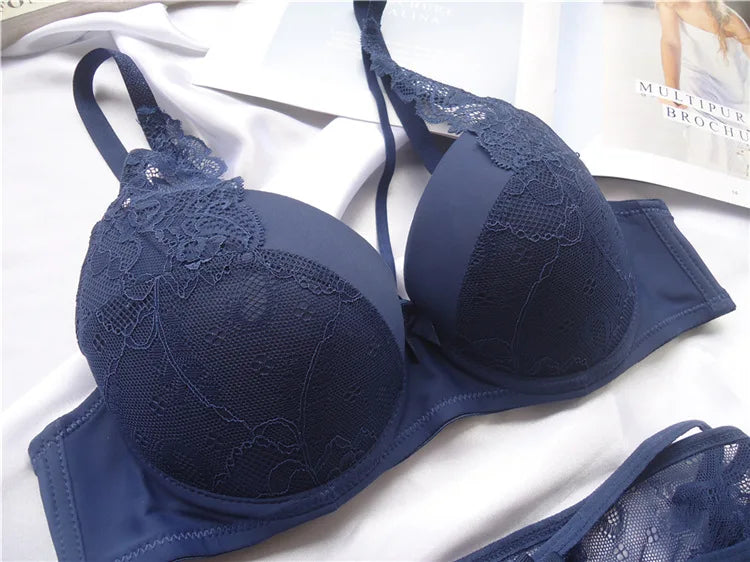 Sexy  Lace Push Up Bralette Section
