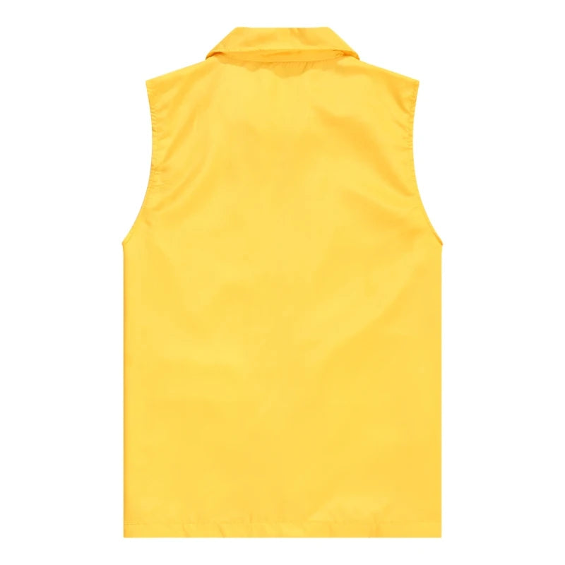 Men's Custom Made Design Vests Photo Print Logo Text