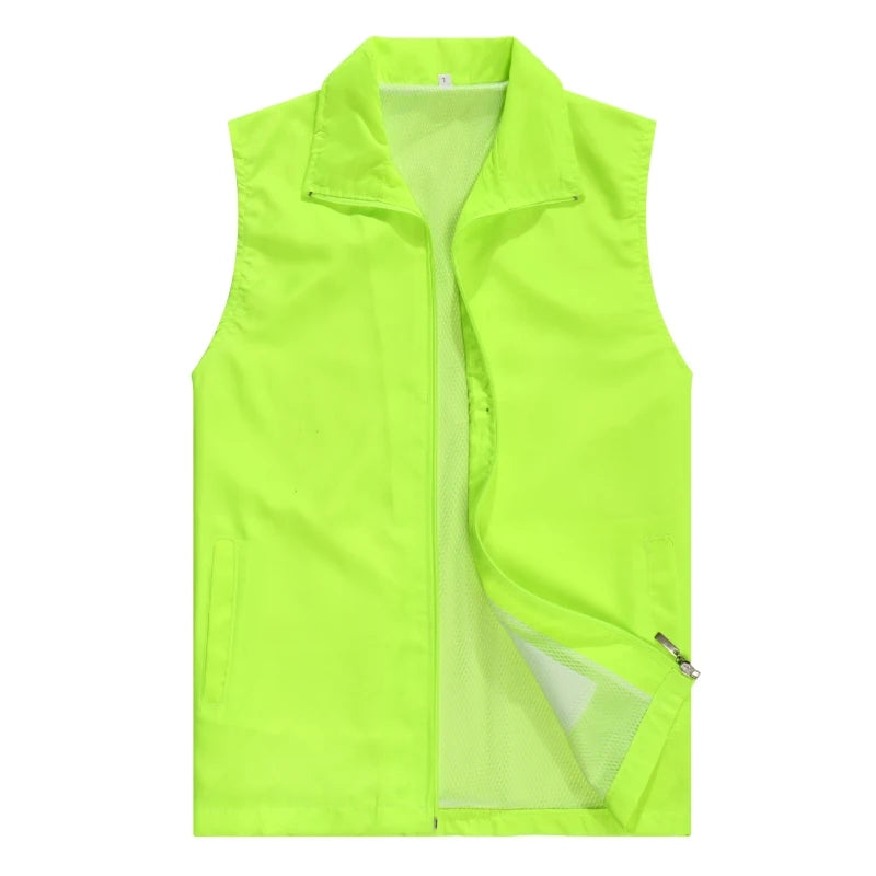 Men's Custom Made Design Vests Photo Print Logo Text