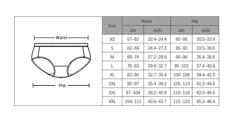 Briefs Seamless Panties Plus Size Female