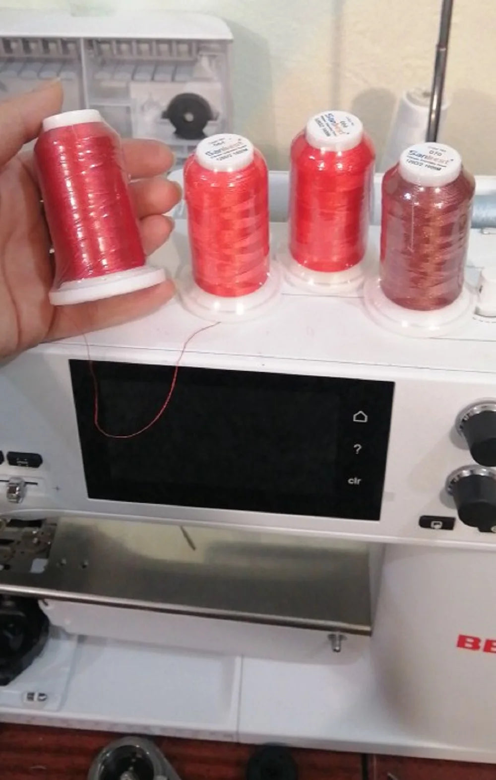 Sanbest Polyester Embroidery Thread High Strength 120D/2 1000m