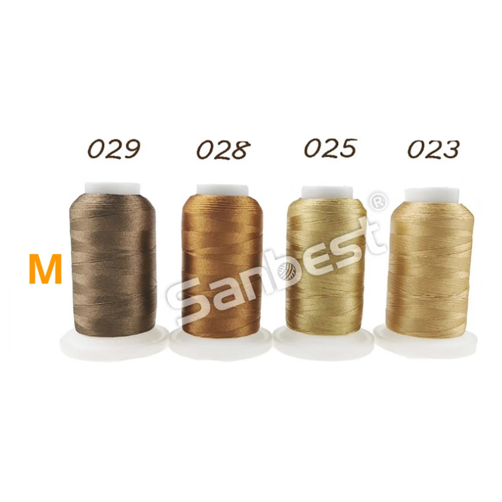 Sanbest Polyester Embroidery Thread High Strength 120D/2 1000m