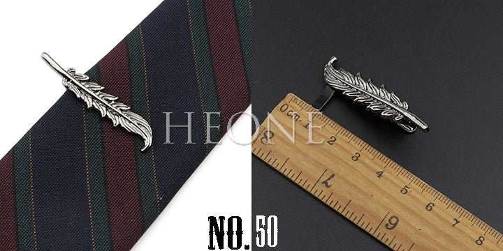 Men's  Daily Tie Clips Accessories Chrome Stainless Tool Glasses Pen