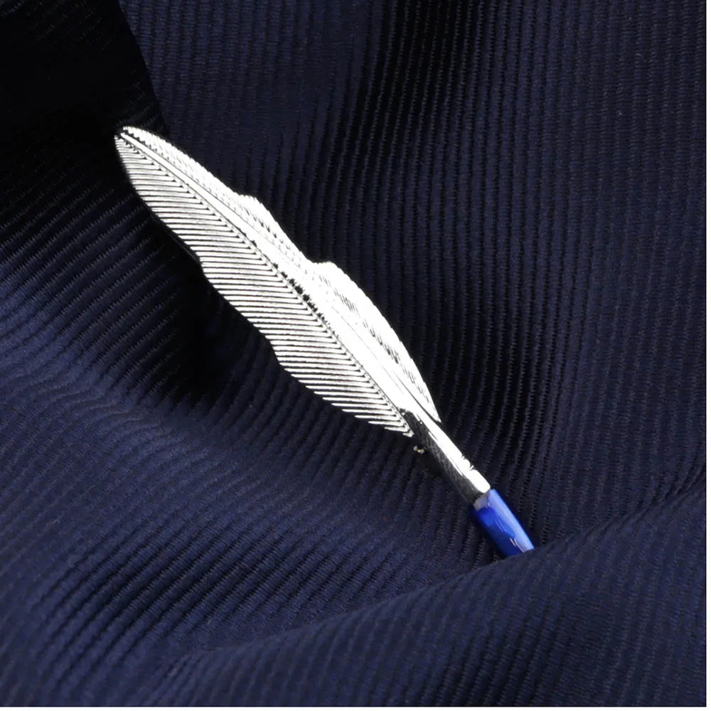 Men's  Daily Tie Clips Accessories Chrome Stainless Tool Glasses Pen