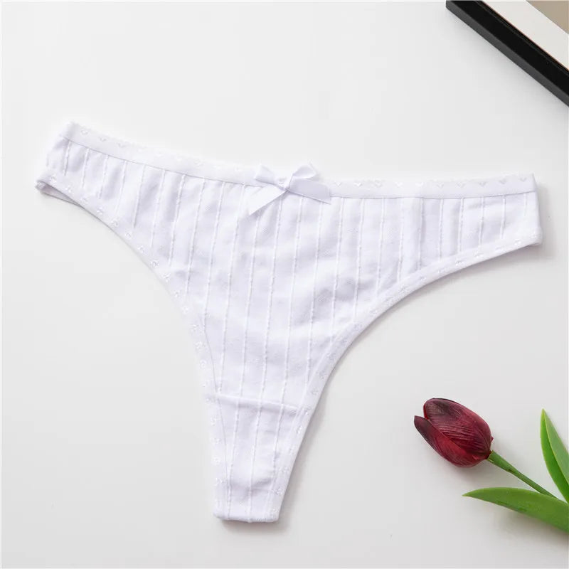 Soft Breathable T-back Women's Panties