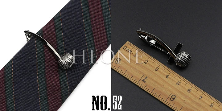 Men's  Daily Tie Clips Accessories Chrome Stainless Tool Glasses Pen