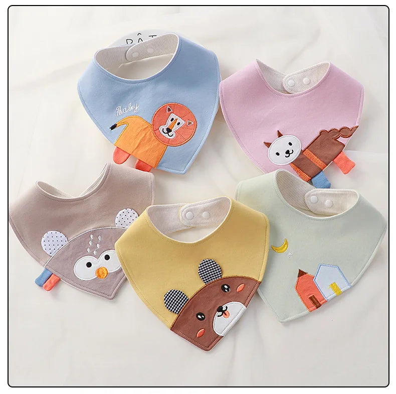 Cartoon Baby Bibs Soft
