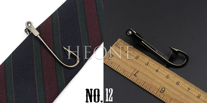 Men's  Daily Tie Clips Accessories Chrome Stainless Tool Glasses Pen