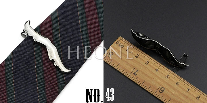 Men's  Daily Tie Clips Accessories Chrome Stainless Tool Glasses Pen