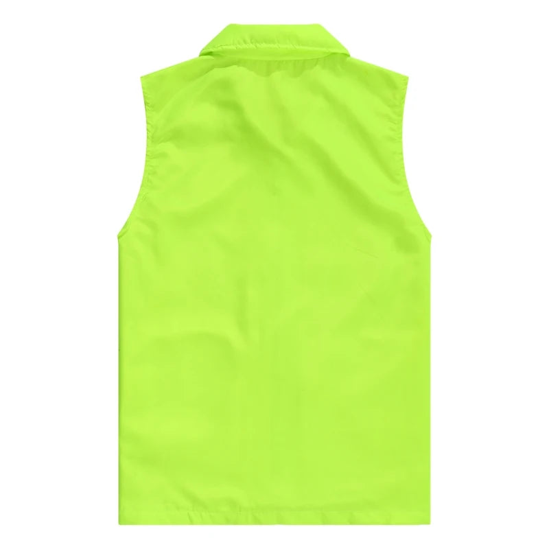 Men's Custom Made Design Vests Photo Print Logo Text