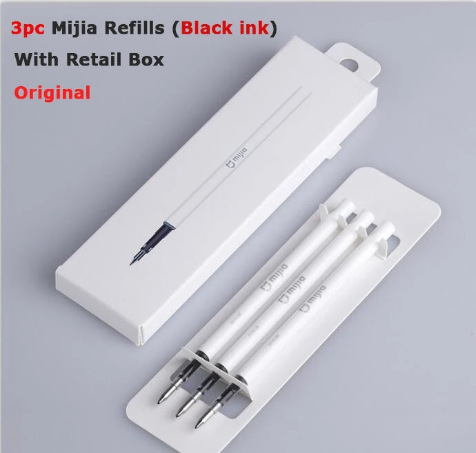 Deli Metal Sign Pen Pens Gold / Silver Gel Pen 0.5mm Refils Gold Silver PREMEC