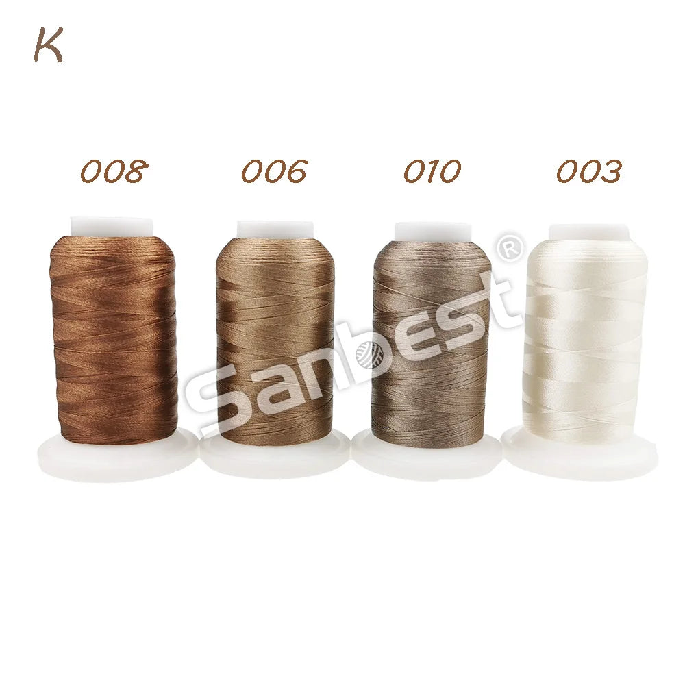 Sanbest Polyester Embroidery Thread High Strength 120D/2 1000m
