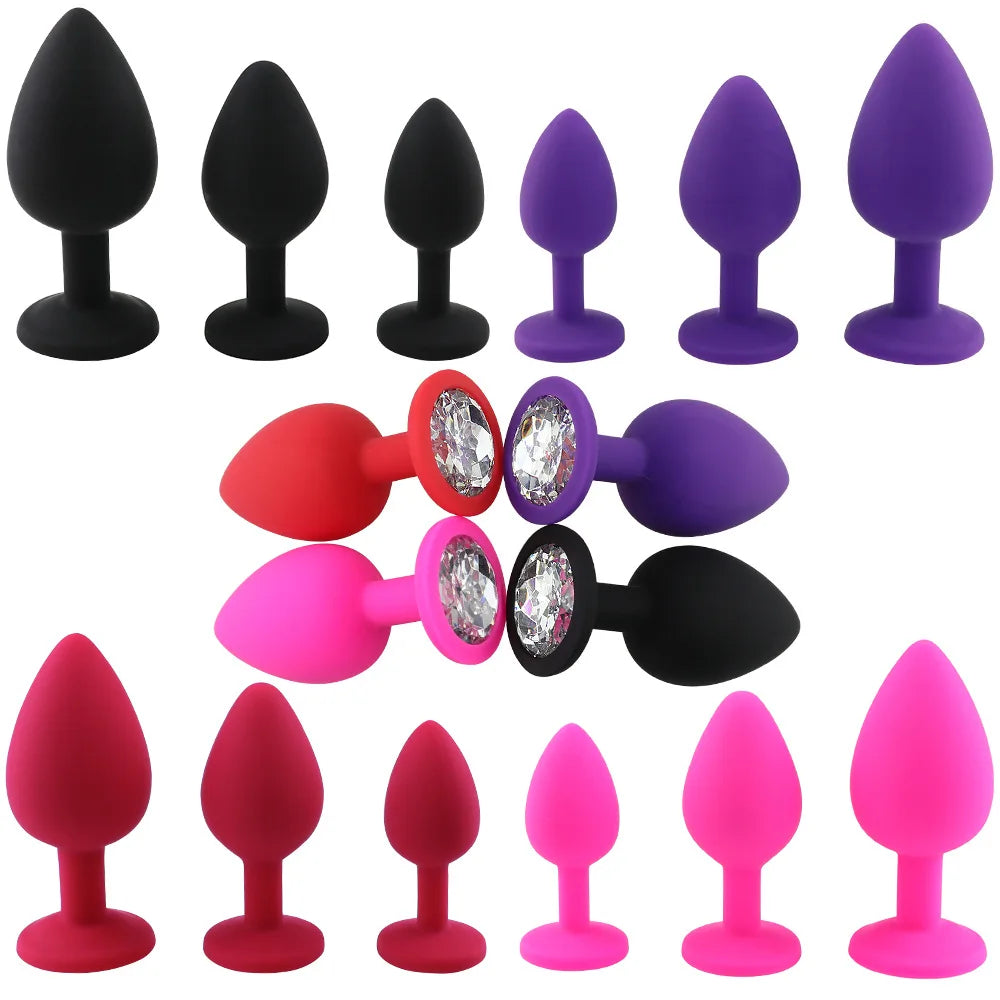 Anal Plug Sex Toys for Women Men