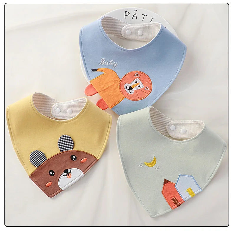 Cartoon Baby Bibs Soft