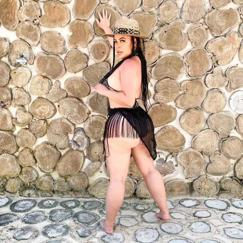 Tight Tassel Hot Diamond Sexy Dress