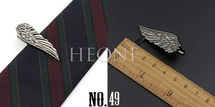 Men's  Daily Tie Clips Accessories Chrome Stainless Tool Glasses Pen