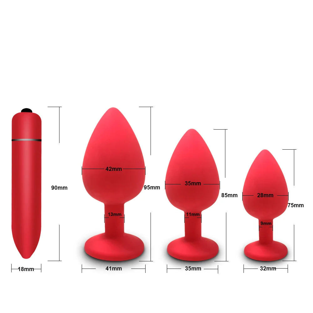 Anal Plug Sex Toys for Women Men