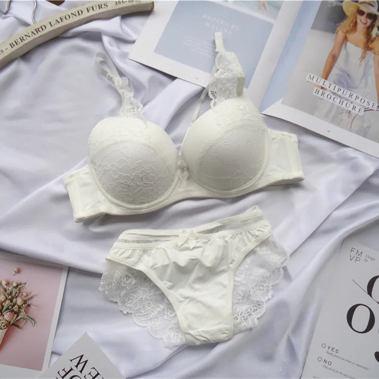 Sexy  Lace Push Up Bralette Section