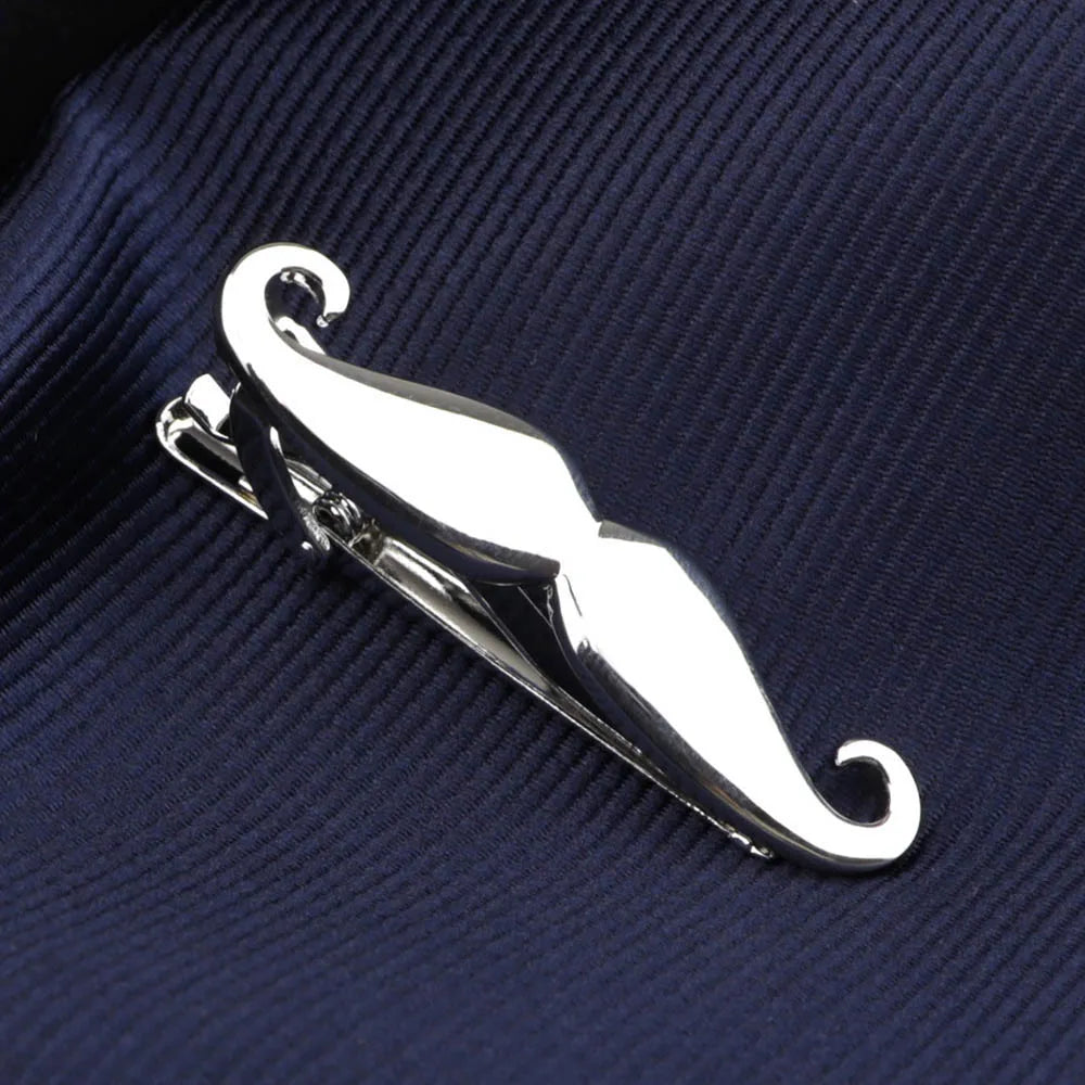 Men's  Daily Tie Clips Accessories Chrome Stainless Tool Glasses Pen