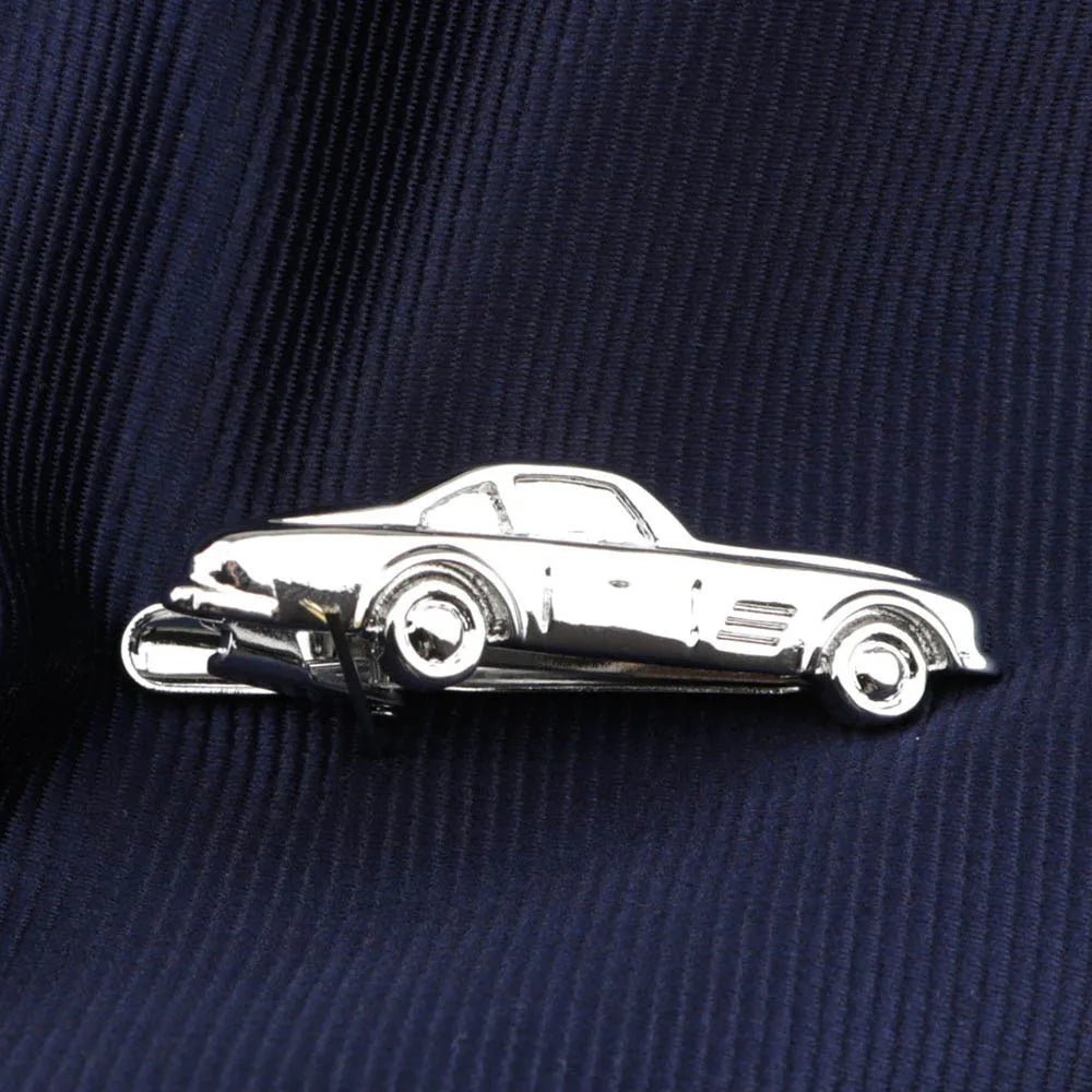 Men's  Daily Tie Clips Accessories Chrome Stainless Tool Glasses Pen