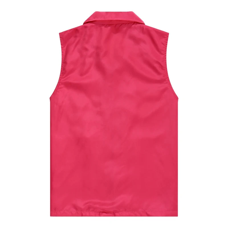 Men's Custom Made Design Vests Photo Print Logo Text