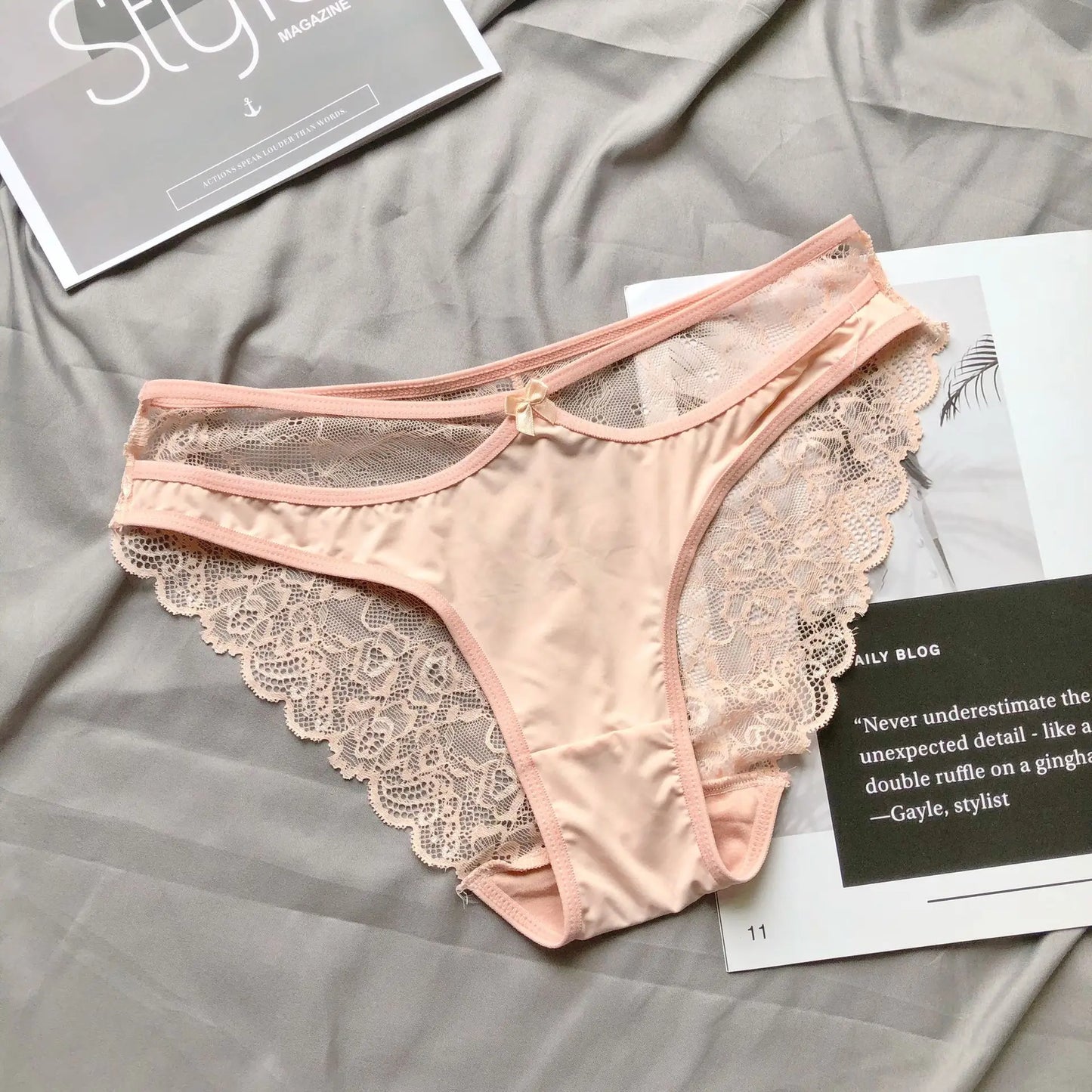 Sexy  Lace Push Up Bralette Section