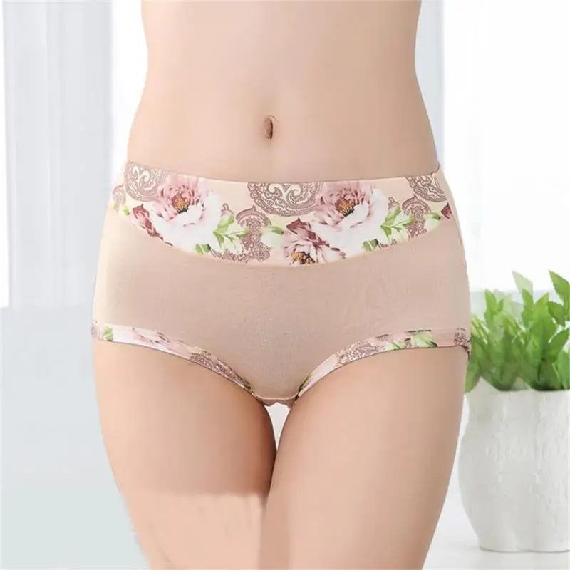 Floral Panties Print
