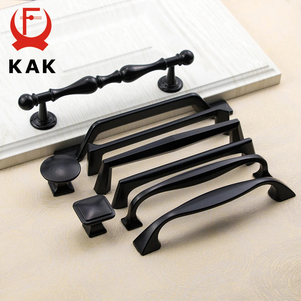 KAK Orchid Ceramic Handles Drawer Knobs