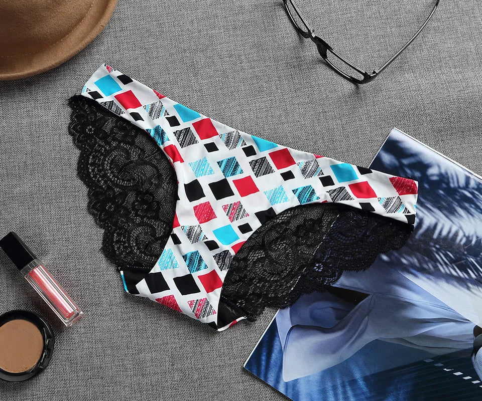 Briefs Seamless Panties Plus Size Female