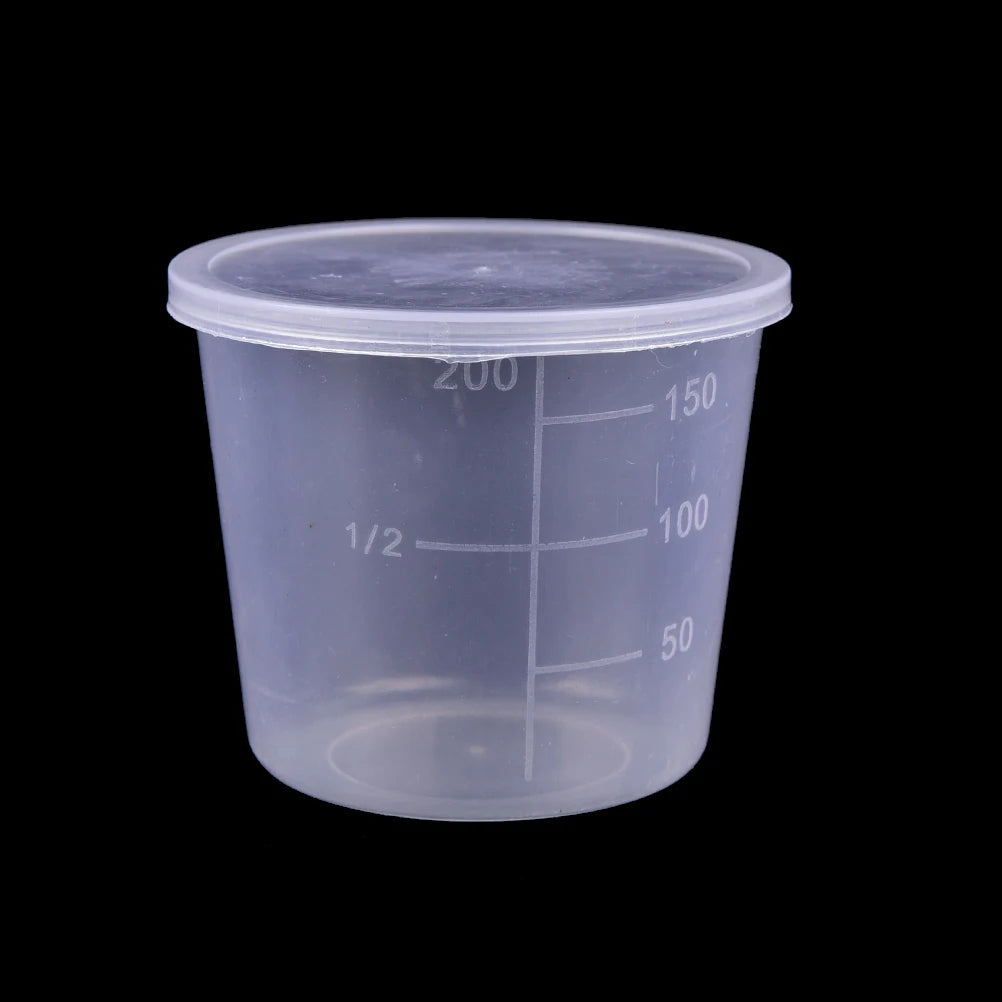 3PCS/Set 200ml 100ml 50ml Measuring Cup Beakers Kitchen Tools