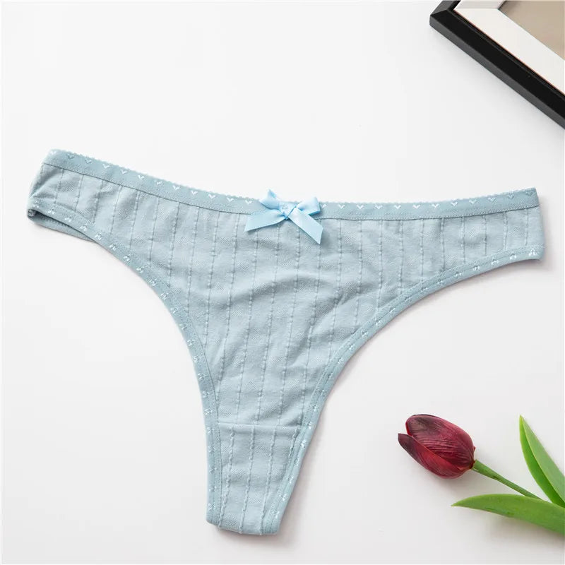 Soft Breathable T-back Women's Panties