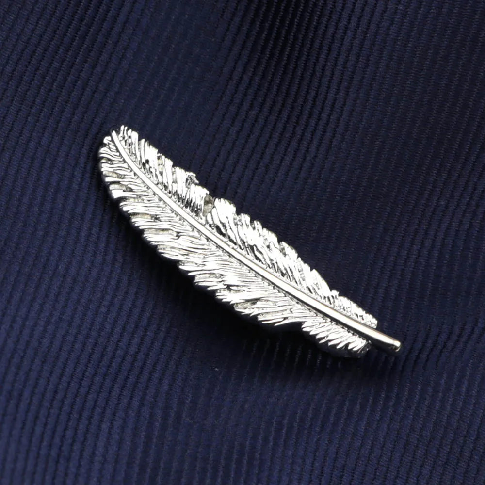 Men's  Daily Tie Clips Accessories Chrome Stainless Tool Glasses Pen