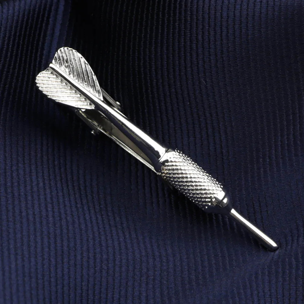 Men's  Daily Tie Clips Accessories Chrome Stainless Tool Glasses Pen