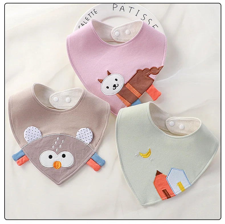 Cartoon Baby Bibs Soft
