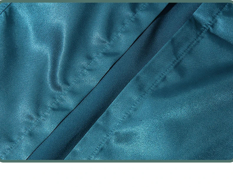 Men's Sleepwear Robe Night Clothes Silk Kimono Bathrobe Men