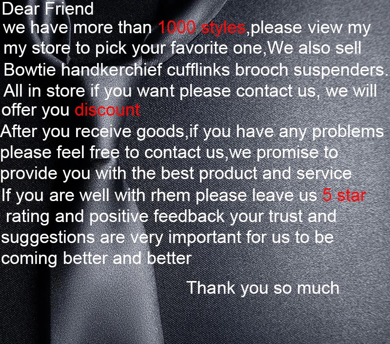 Men's Vintage Imitation Silk Ties 8cm